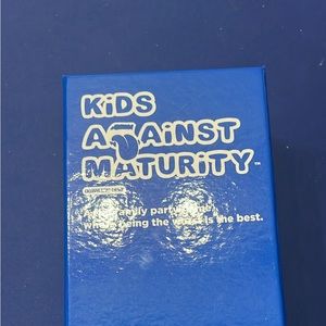 Kids against Maturity card game